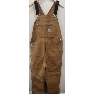 Carhartt Loose Fit Bib Overalls Men's Size M